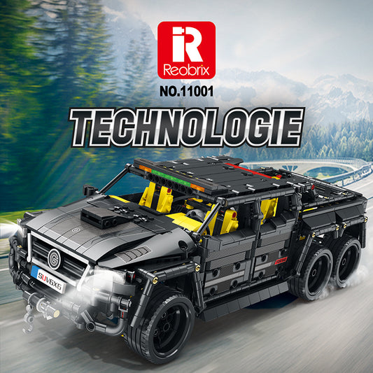 g700 off road dream car building block set - reobrix 11001 - 1