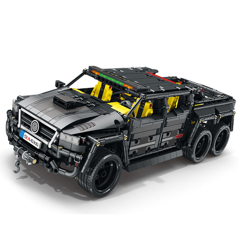 g700 off road dream car building block set - reobrix 11001 - 5