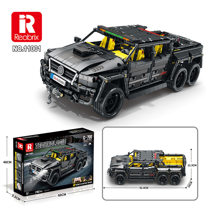 g700 off road dream car building block set - reobrix 11001 - 6