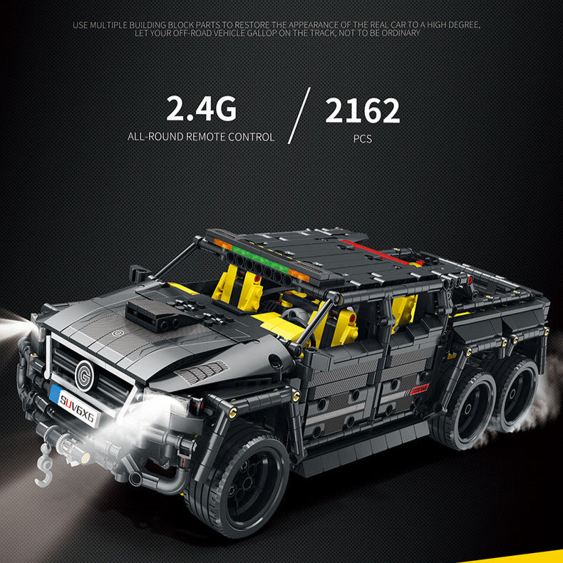 g700 off road dream car building block set - reobrix 11001 - 7