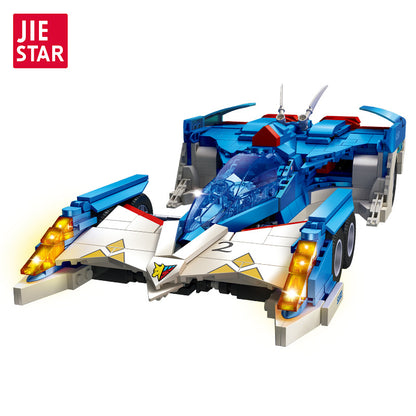 garland sf-03 cyber formula car - 793 pcs | jiestar 58081 - 4