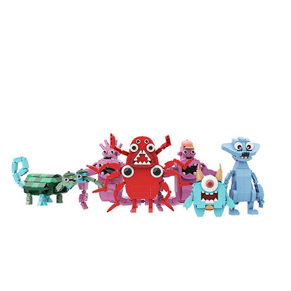 garten of banban moc building sets | compatible with lego bricks - 3