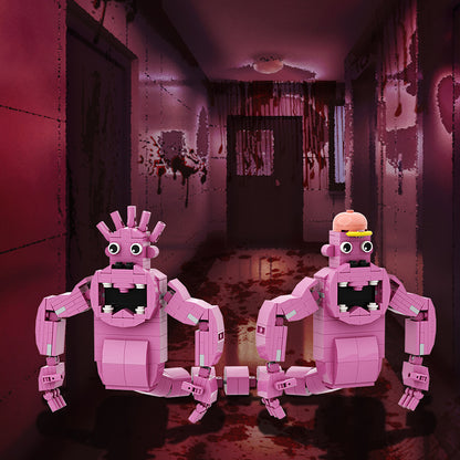 garten of banban moc building sets | compatible with lego bricks - 7