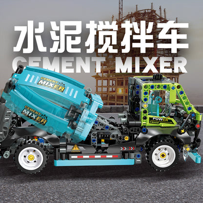 gement mixer building set - 553 pcs | jiestar 91005 - 2