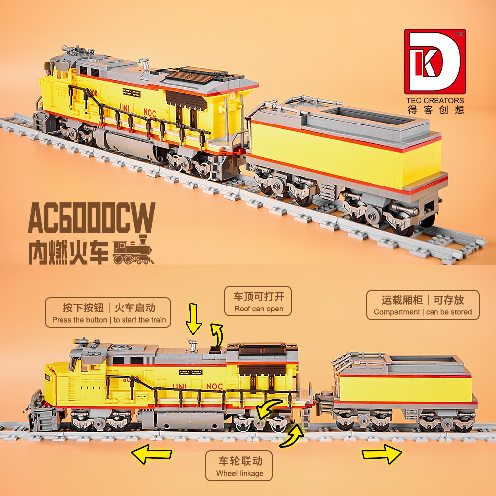 general electric ac6000cw locomotives - power unit | dk 80019 - 2