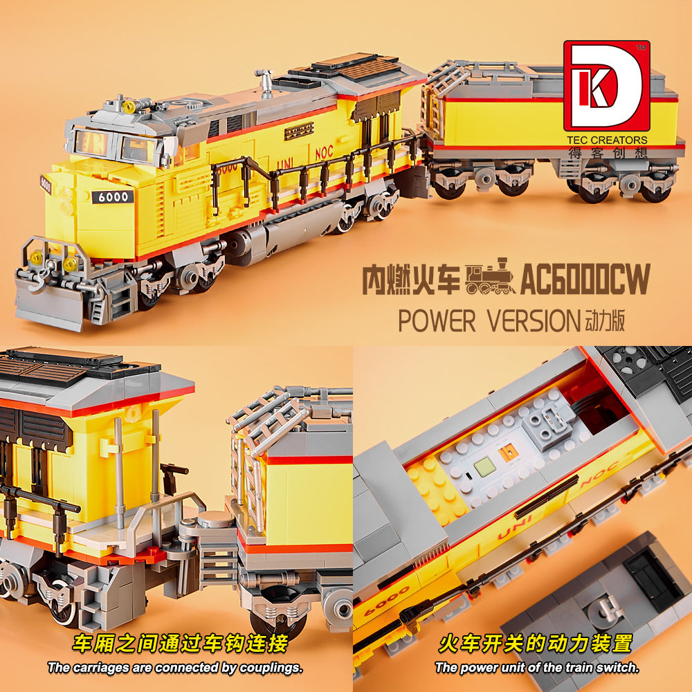 general electric ac6000cw locomotives - power unit | dk 80019 - 4