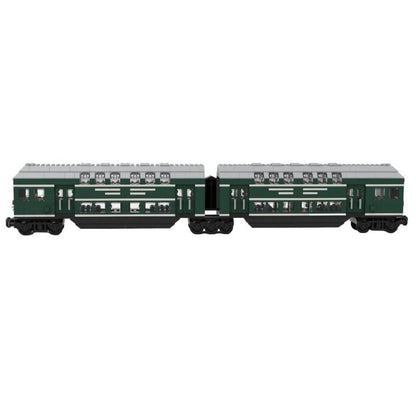 german doppelstockwagen train car vagon building set | moc-139977 - 3