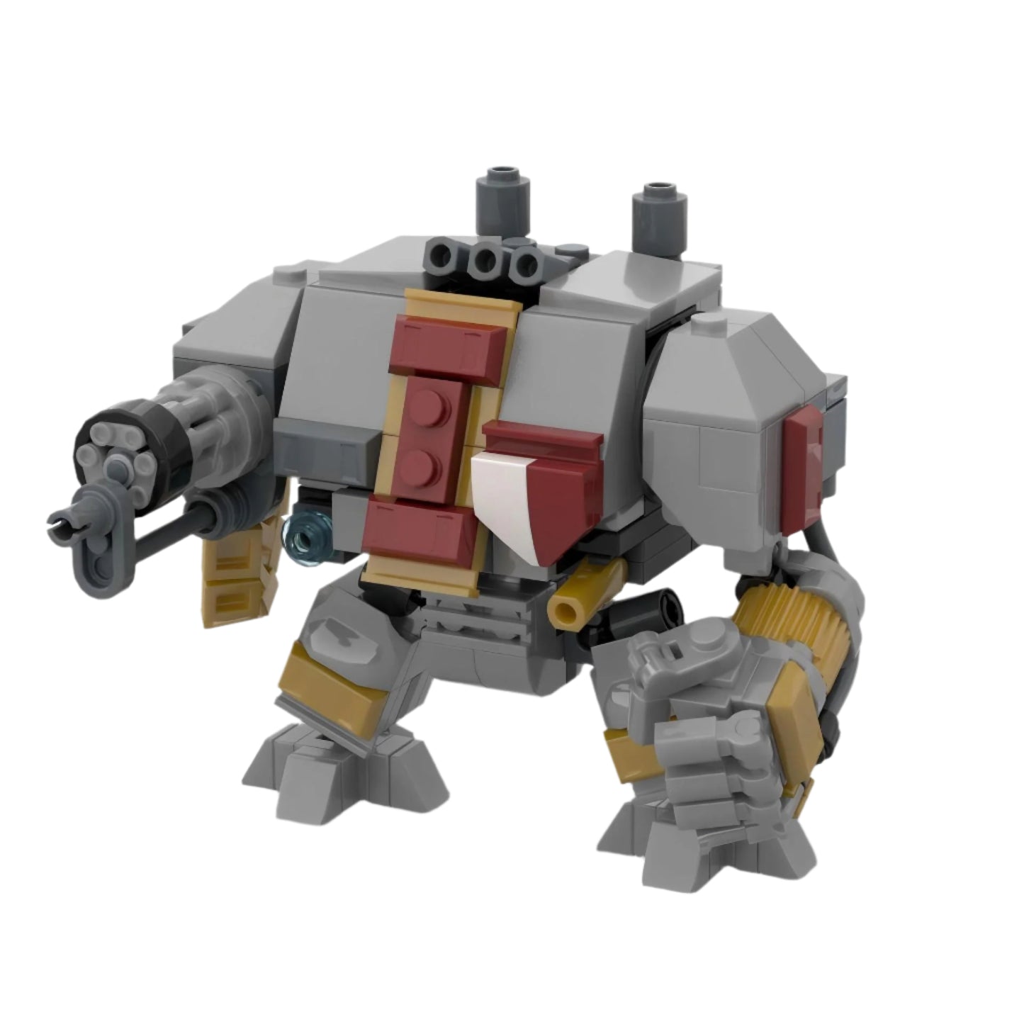 ghazghull mag uruk thraka mech building set | warhammer 40k | moc-176605 - 1