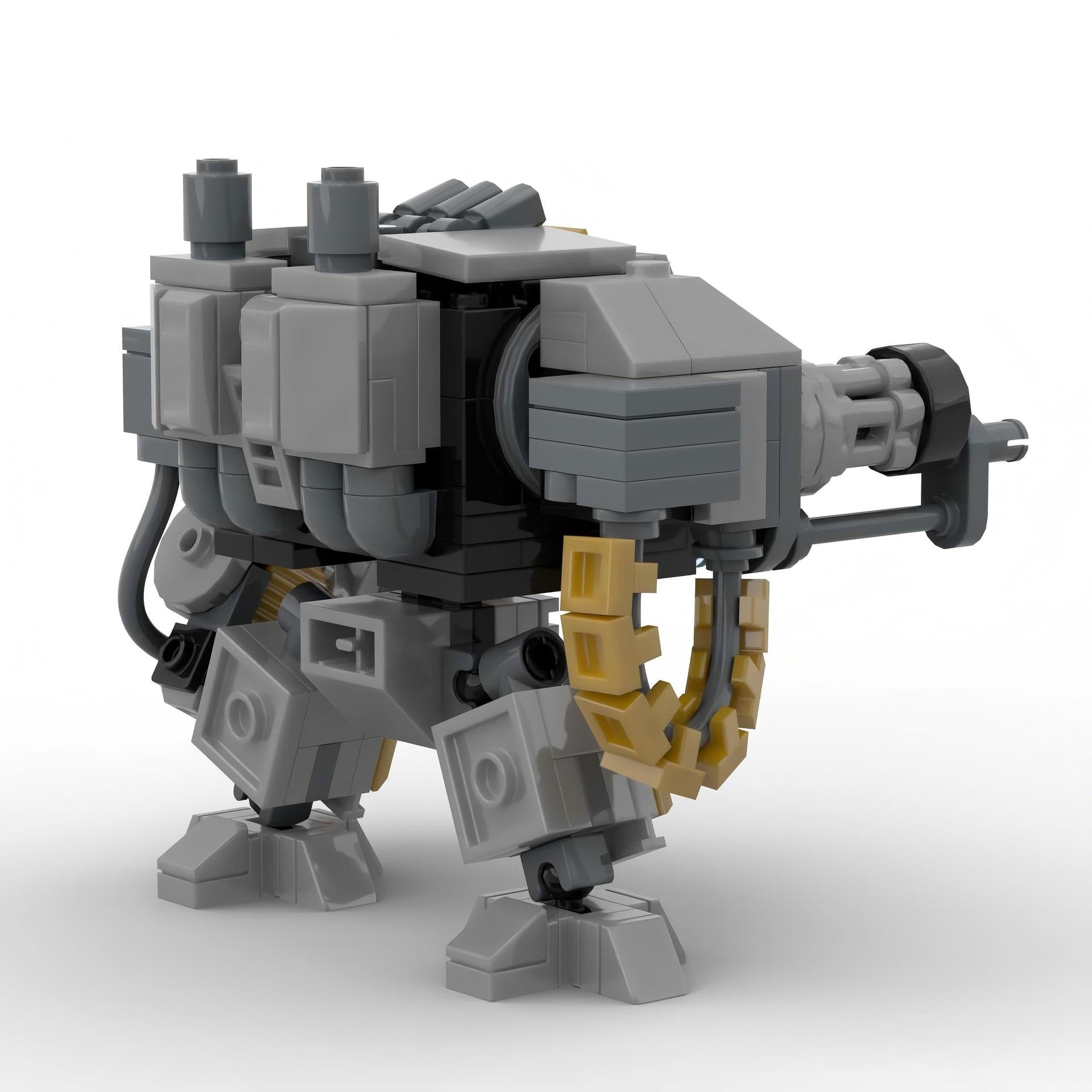ghazghull mag uruk thraka mech building set | warhammer 40k | moc-176605 - 3