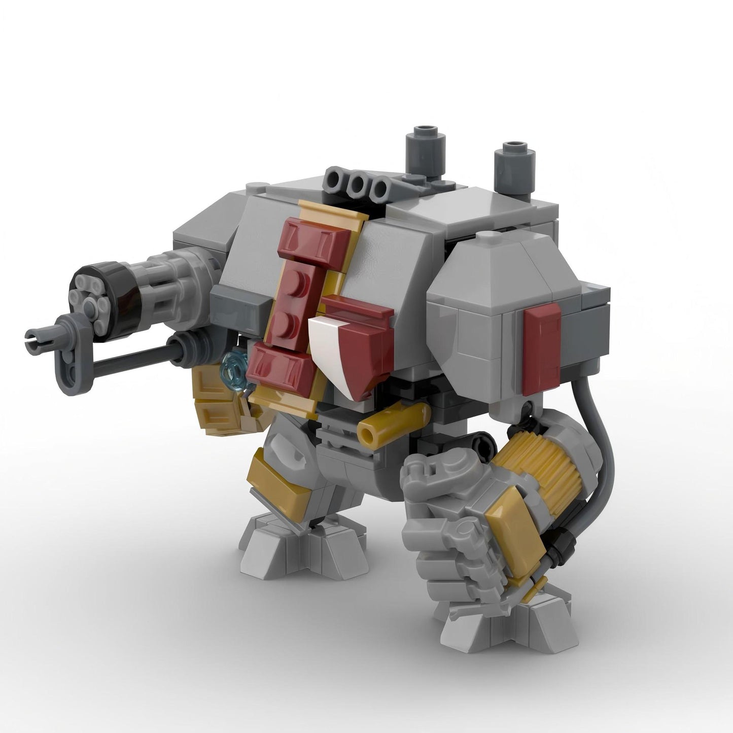ghazghull mag uruk thraka mech building set | warhammer 40k | moc-176605 - 4