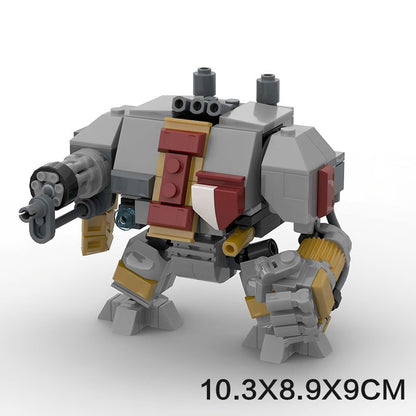 ghazghull mag uruk thraka mech building set | warhammer 40k | moc-176605 - 5