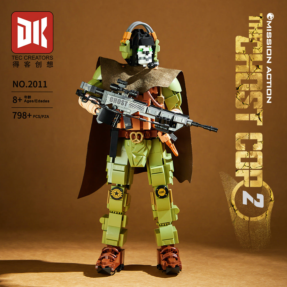 ghost cop 2 movie characters - 798 pcs | dk 2011 - 1