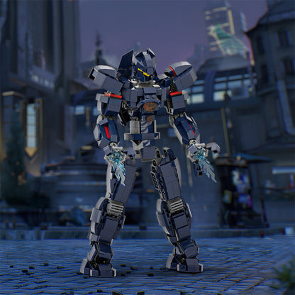 gipsy avenger building set | pacific rim | lego compatible - 1