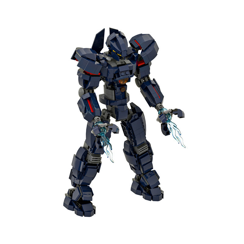 gipsy avenger building set | pacific rim | lego compatible - 2