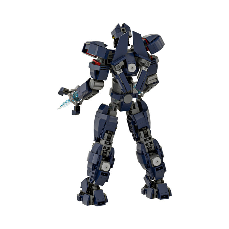 gipsy avenger building set | pacific rim | lego compatible - 5