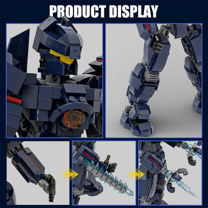 gipsy avenger building set | pacific rim | lego compatible - 6