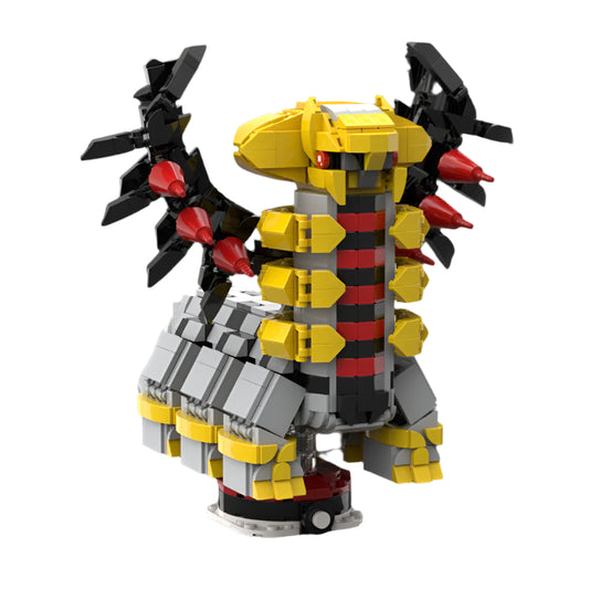 giratina altered form brickheadz building set | pokèmon | moc-112440 - 1