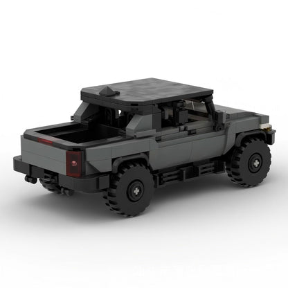 gmc hummer ev truck hard top building set | moc-149205 - 3