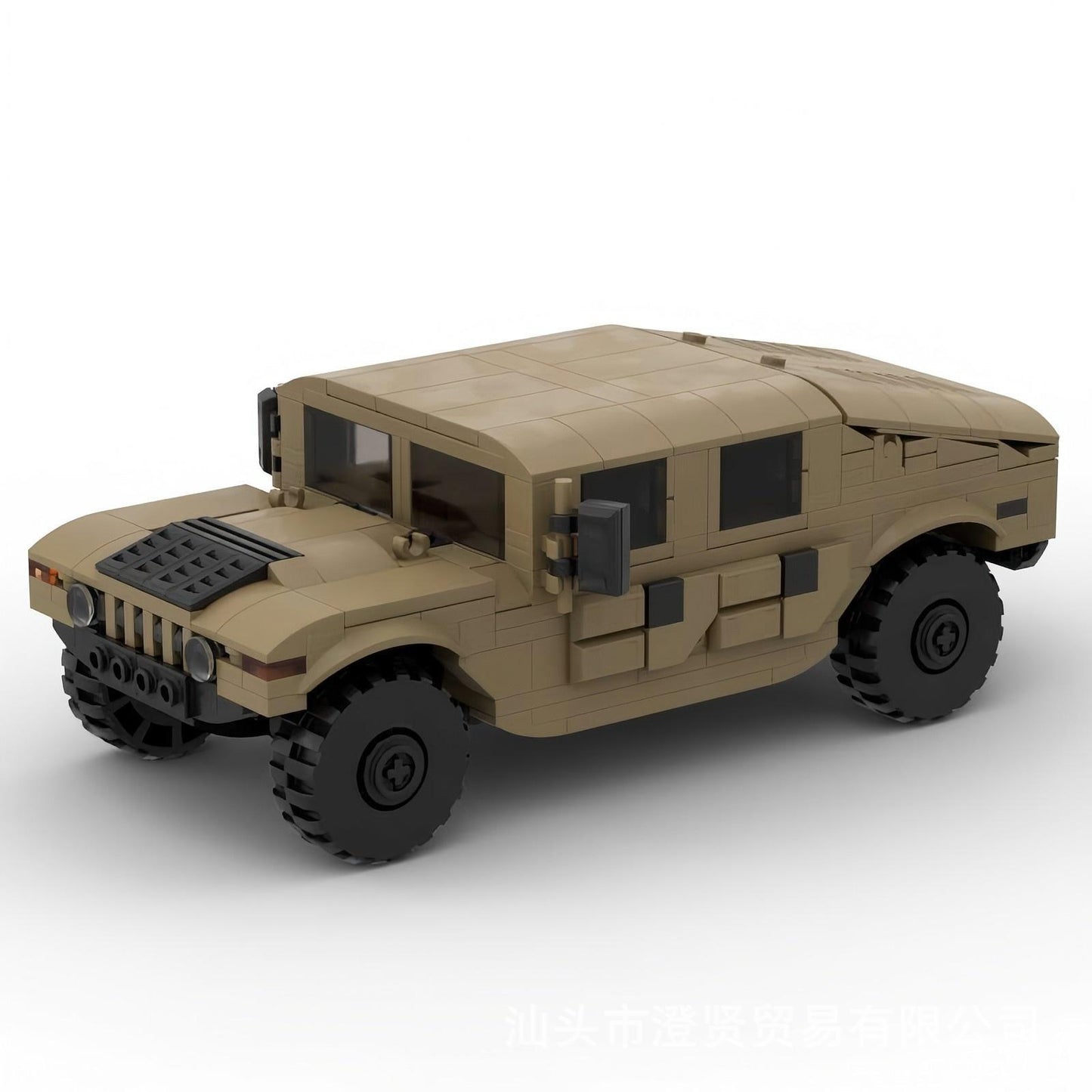 gmc hummer humvee h1 building set | moc-127299 - 1