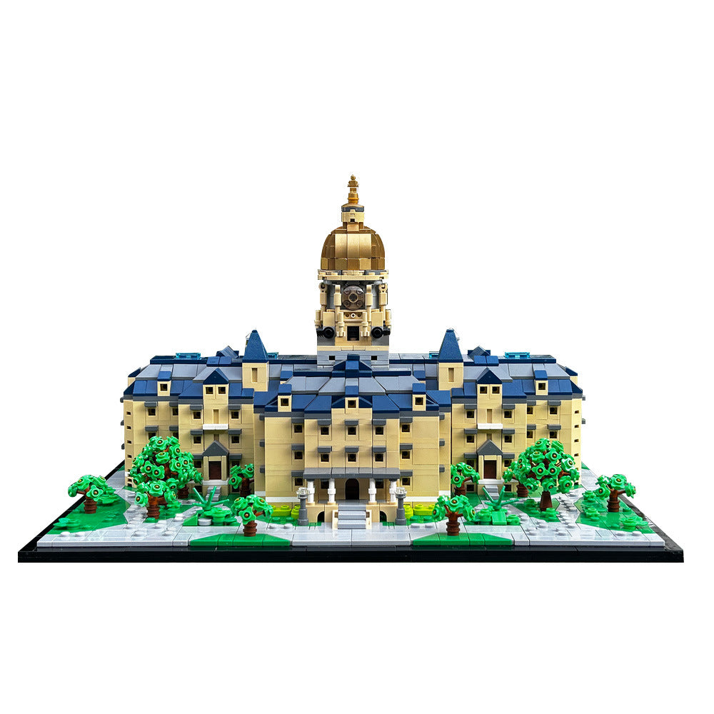 golden dome building set | university of notre dame | moc-190255 - 5