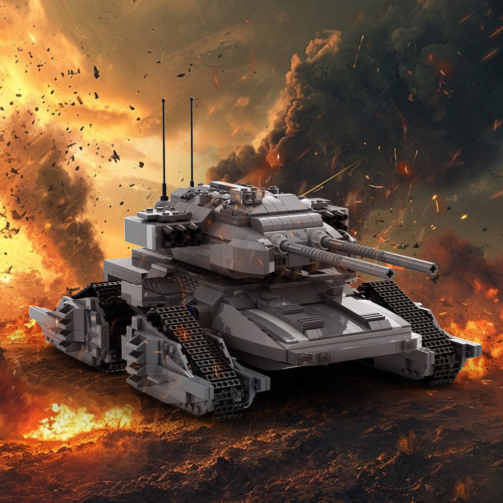 goliath futuristic tank building set | moc-215027 - 1