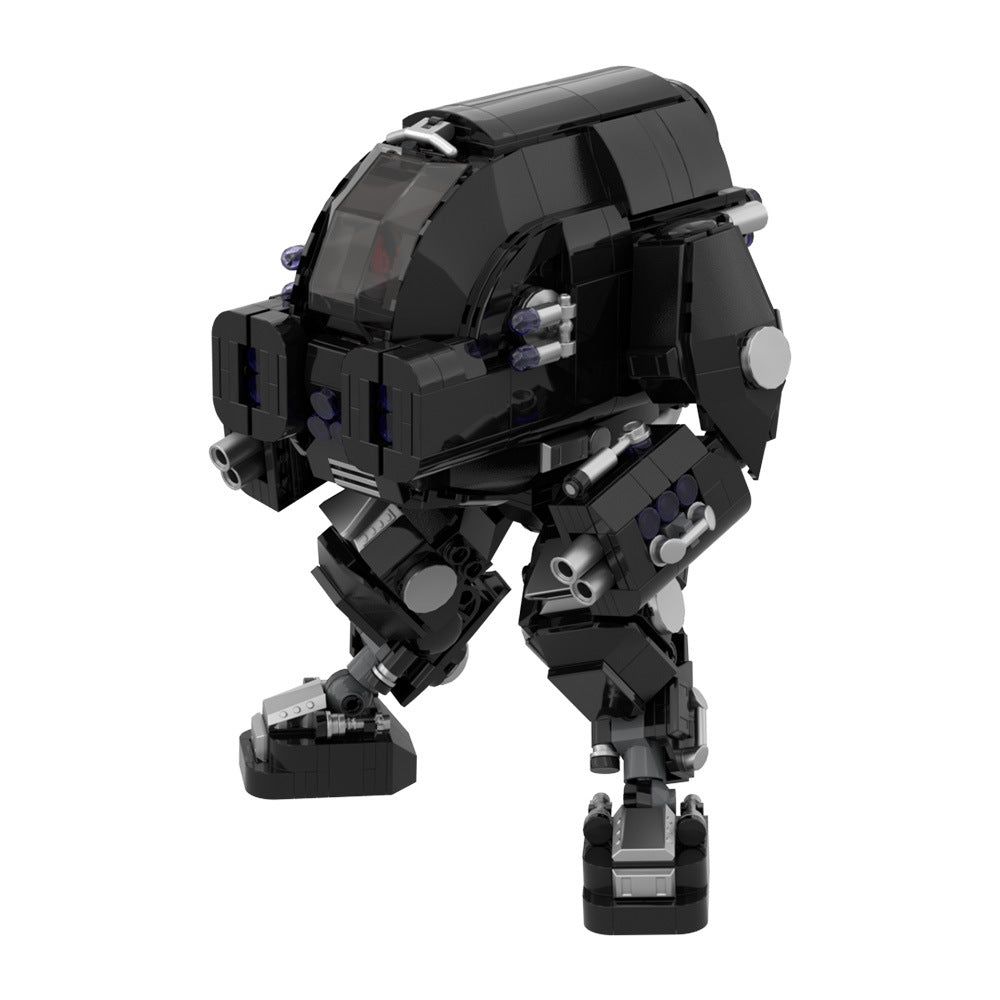 goliath mech building set | lego compatible - 4