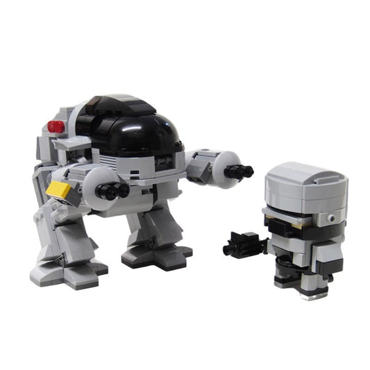 good omens brickheadz building set | moc-43832 - 1