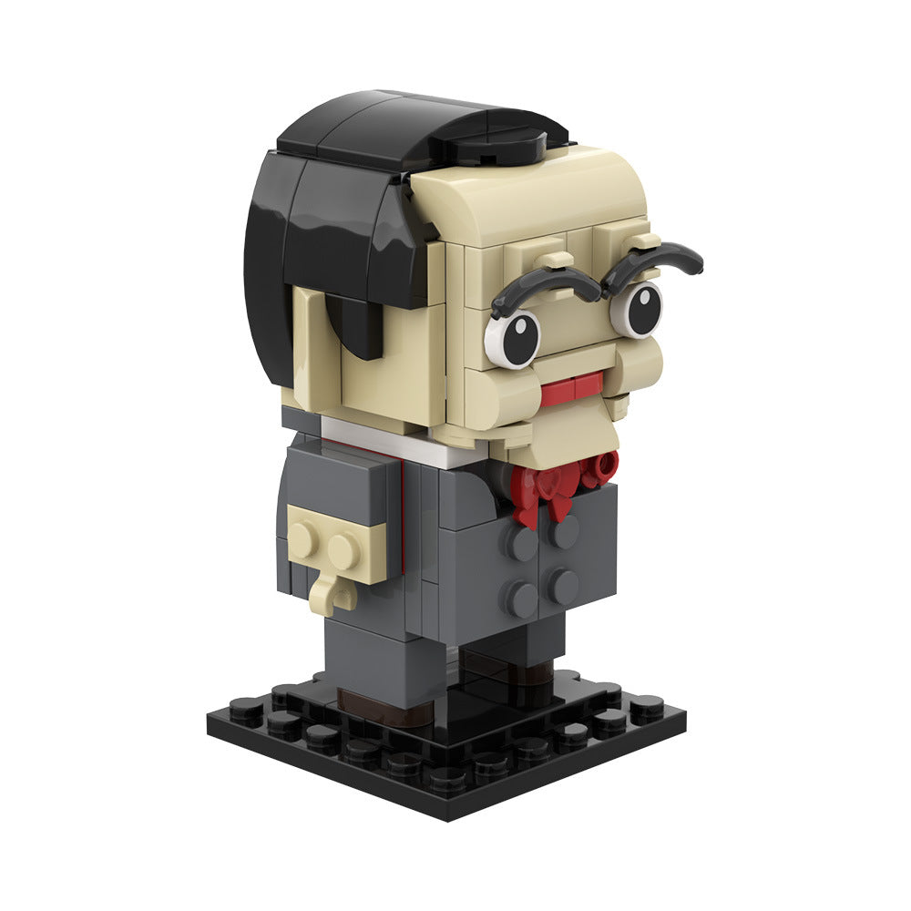 goosebumps brickheadz building set | lego compatible - 2