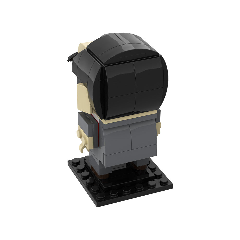 goosebumps brickheadz building set | lego compatible - 6