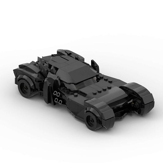 gotham knights batmobile building set | moc-149857 - 1