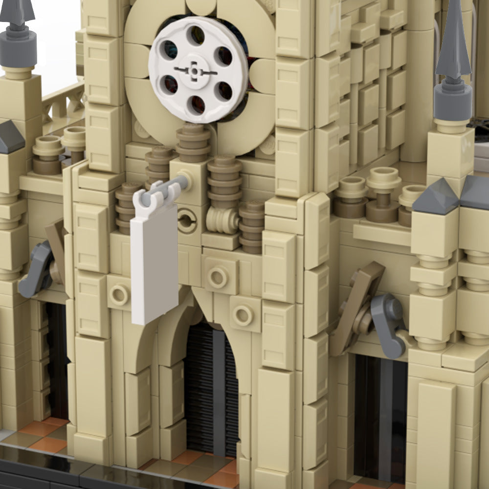 grace church building set | nyc | moc-165741 - 2