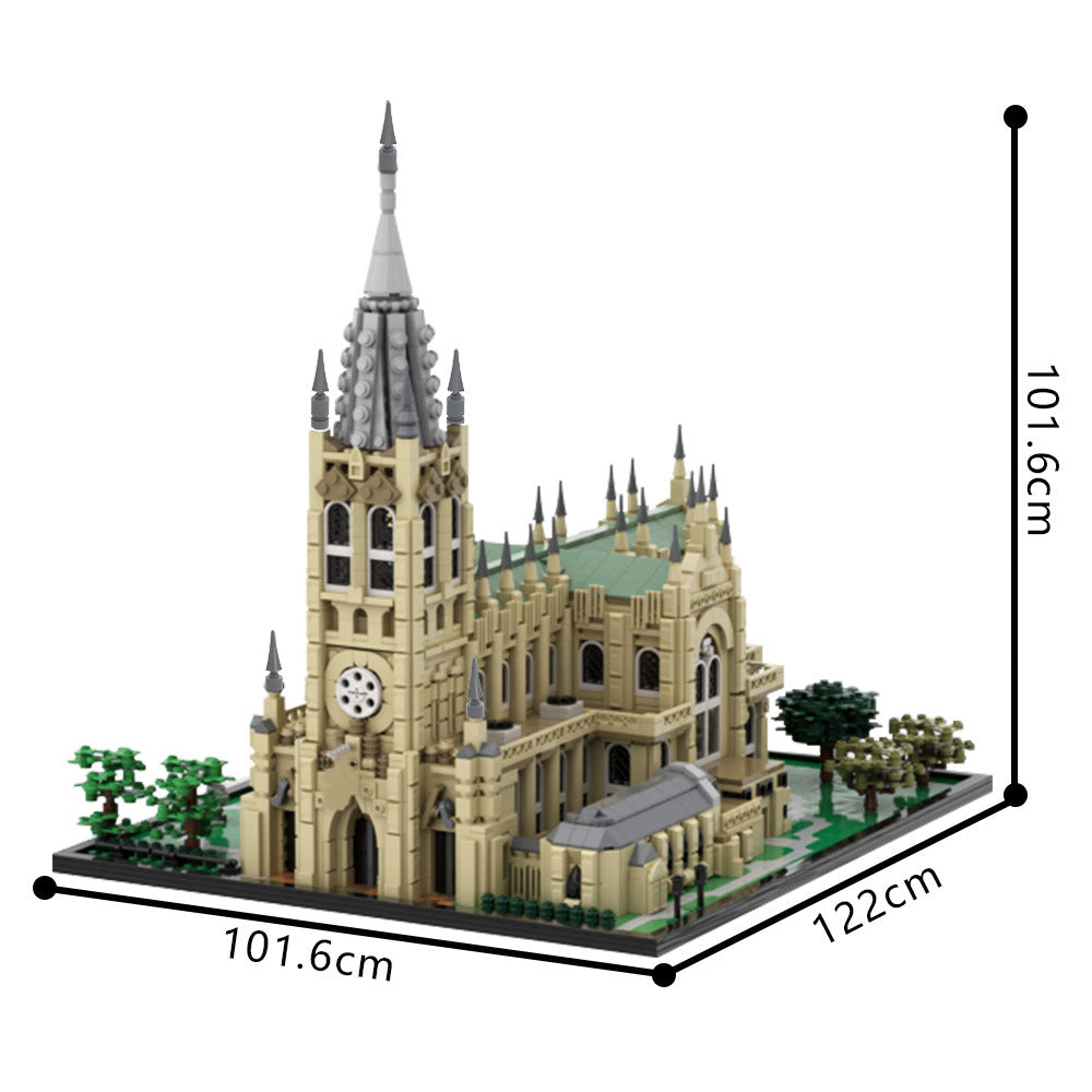 grace church building set | nyc | moc-165741 - 4