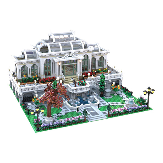 grand botanic palace garden building set | moc-201703 - 5
