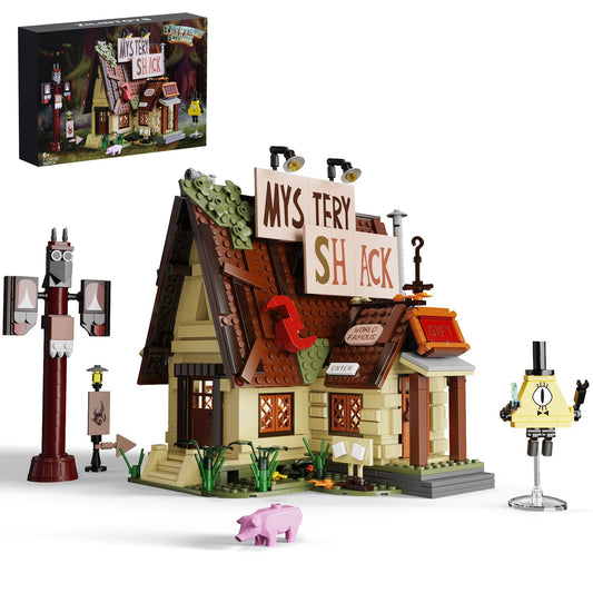 gravity falls house building set - 965 pieces mystery shack model - 2