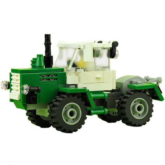 green tractor building set | moc-15743 - 1