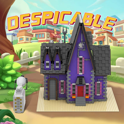 gru's house building set | despicable me | lego compatible - 1