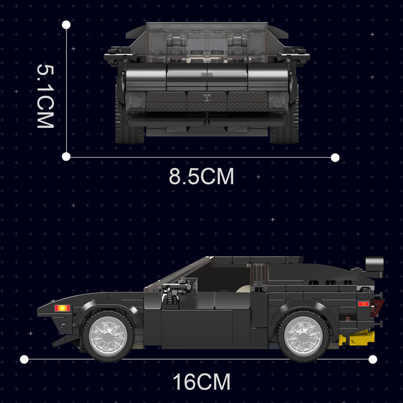 gts-5 super car with display case - 305+ pcs | mouldking 27032 - 4