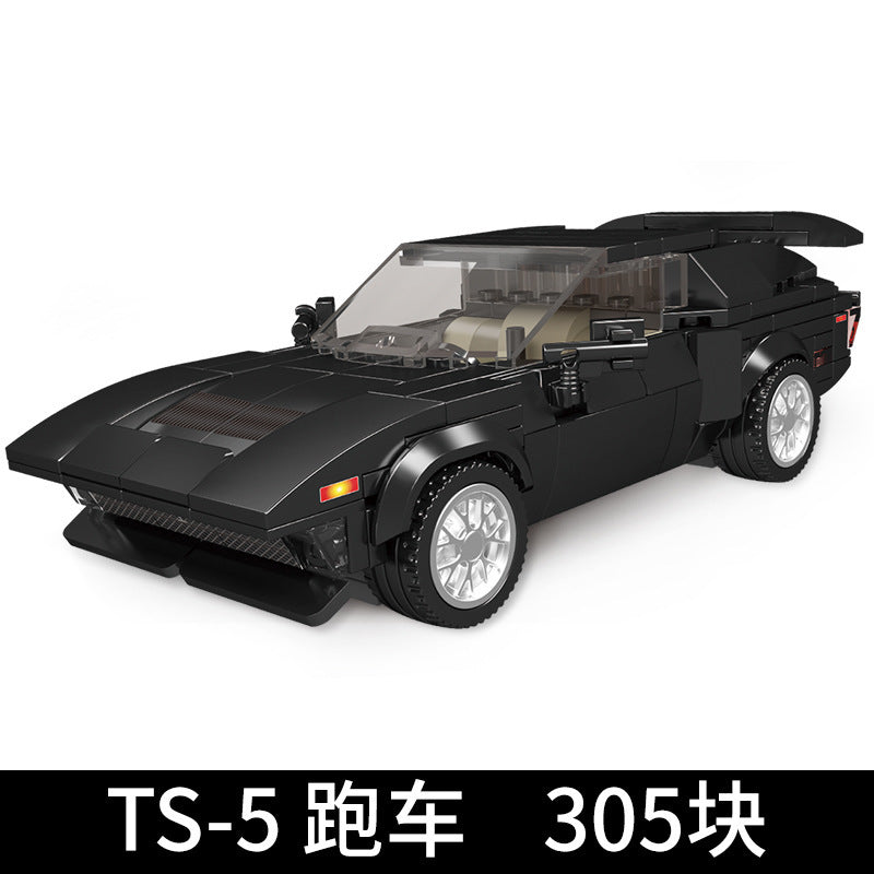 gts-5 super car with display case - 305+ pcs | mouldking 27032 - 6