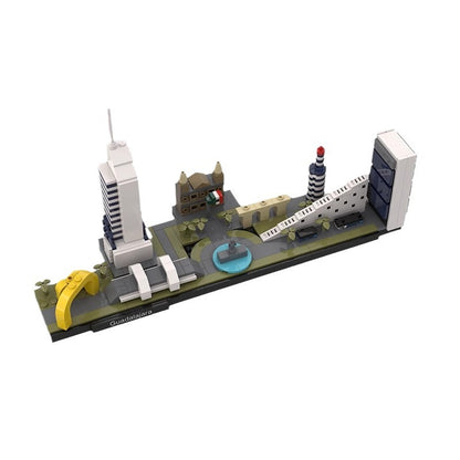 guadalajara skyline building set | moc-101685 - 5