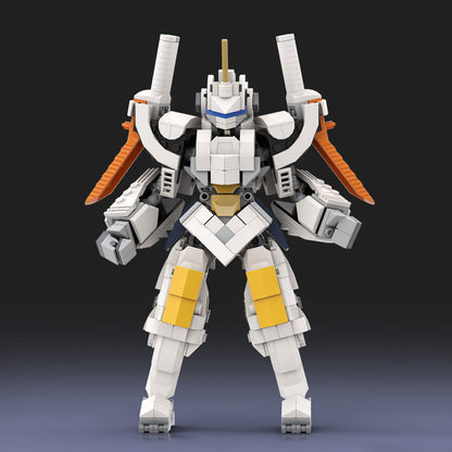 guardian robot warrior building set | lego compatible - 1