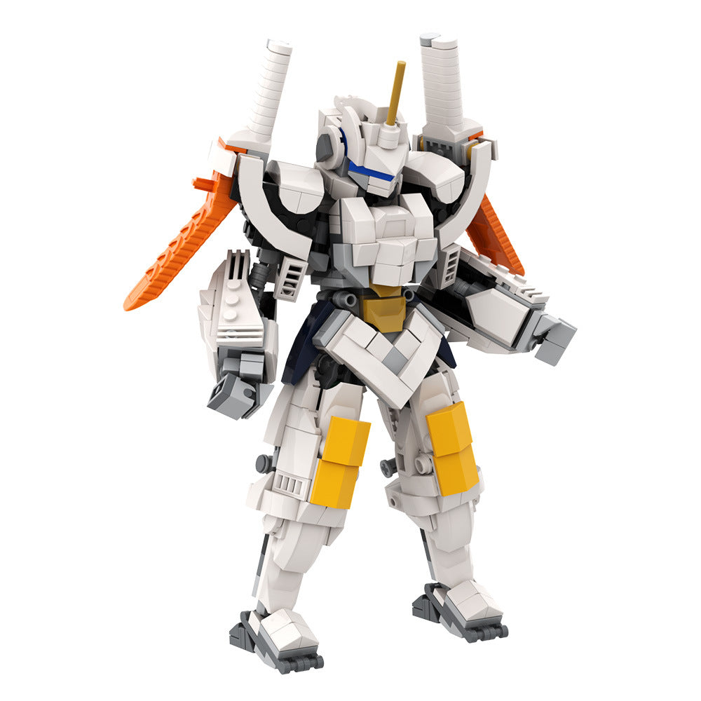 guardian robot warrior building set | lego compatible - 2