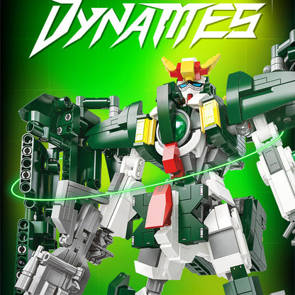 gundam dynames building set - 1063 pcs | jiestar 58208 - 5