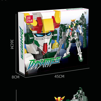 gundam dynames building set - 1063 pcs | jiestar 58208 - 6