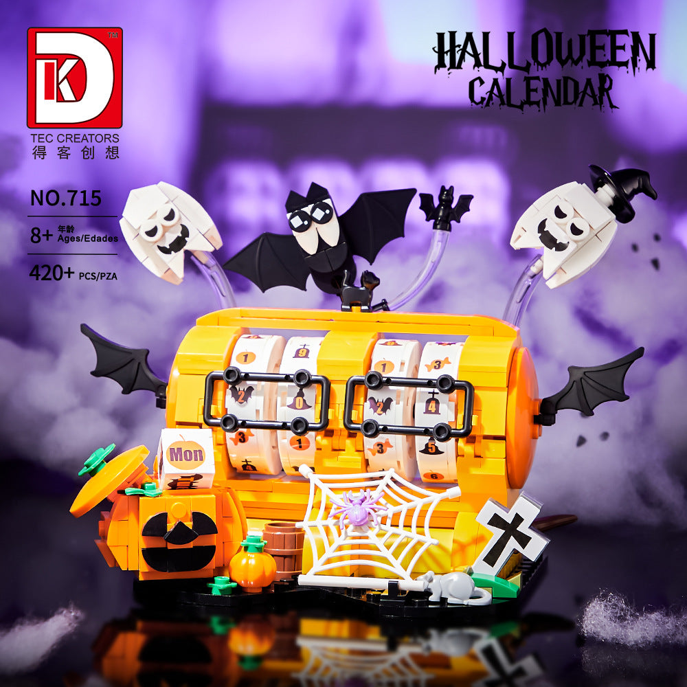 halloween calendar & phone stand - 420 pcs | dk 715 - 1