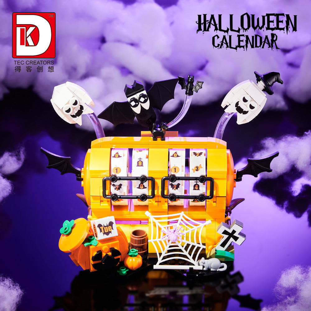 halloween calendar & phone stand - 420 pcs | dk 715 - 2