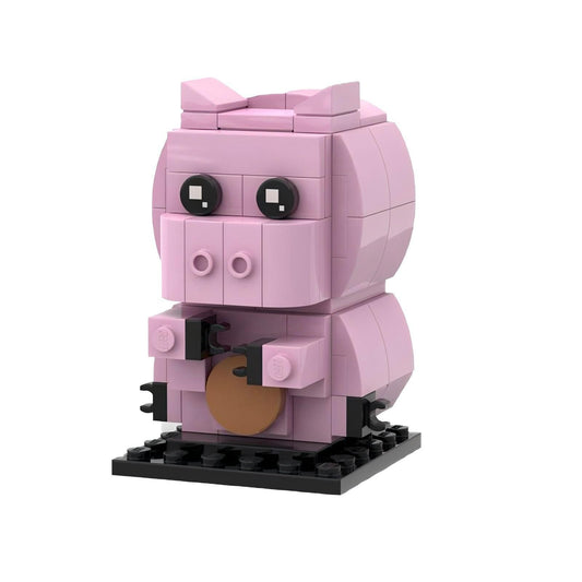hamm brickheadz moc building set | toy story | lego compatible - 1