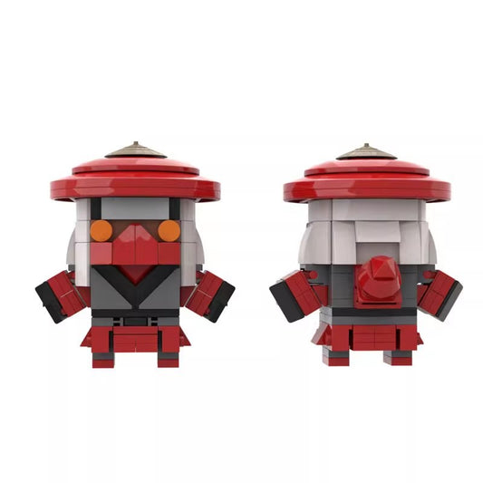 han five-tails jinchuriki brickheadz set | lego-compatible moc - 1