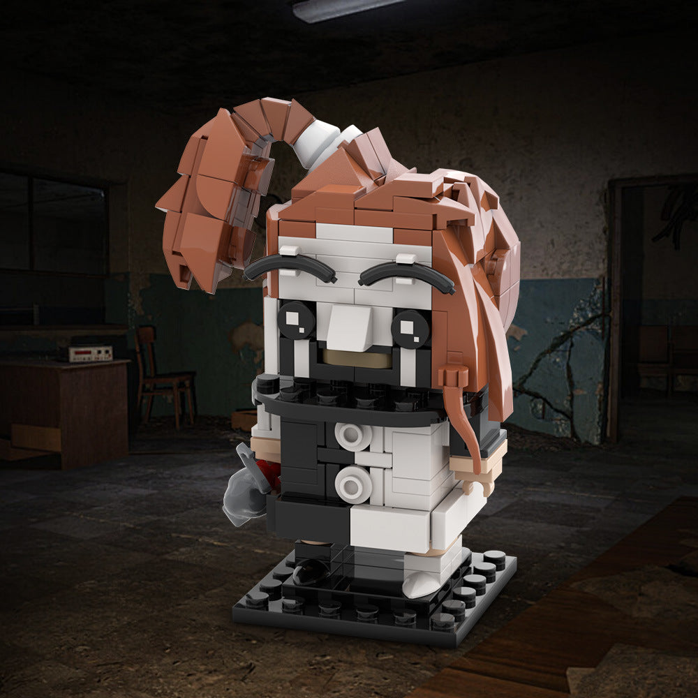 harley quinn art the clown building set | terrifier | lego compatible - 2