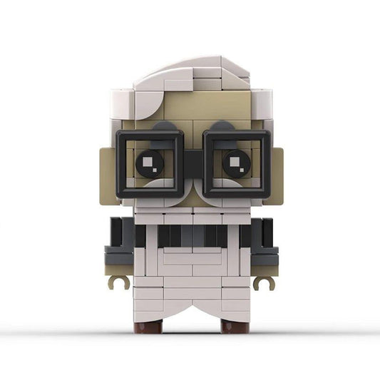 hayao miyazaki brickheadz moc set | lego-compatible mini blocks - 1