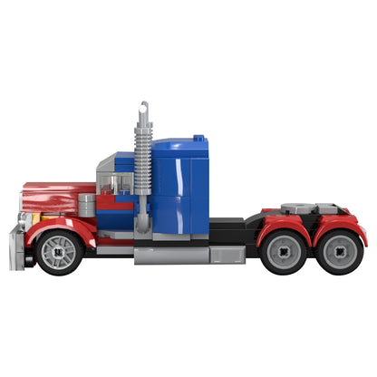 heavy redesign of 31146 - optimus prime | moc-19554 - 5